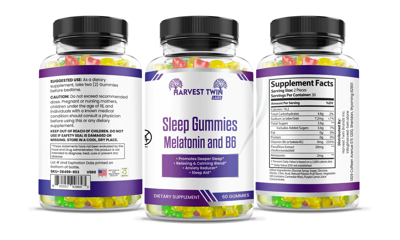 Harvest Twin Labs Sleep Well Gummies