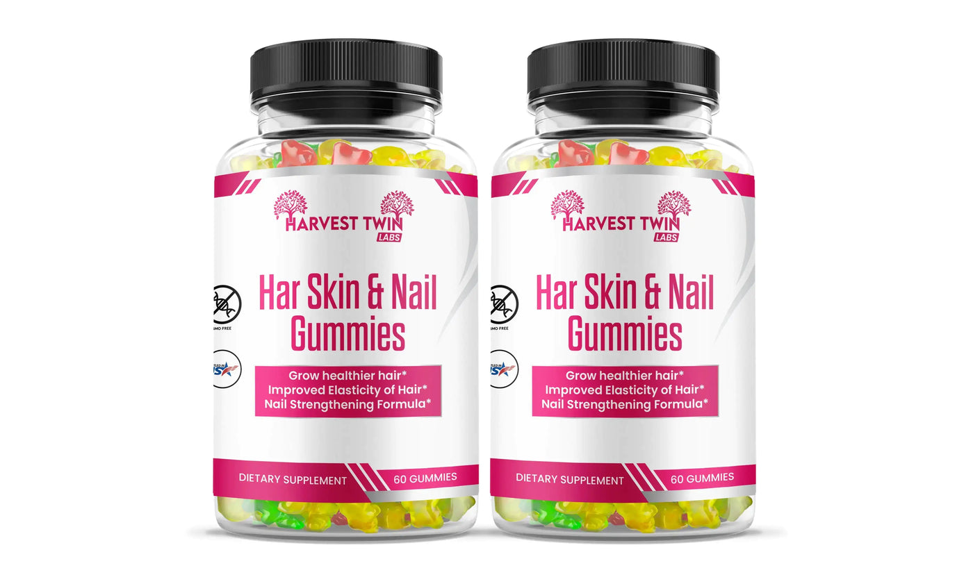 Harvest Twin Labs Hair Skin & Nails Gummies