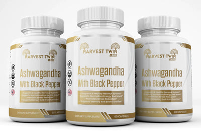 Harvest Twin Labs Ashwagandha with Black Pepper